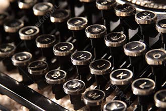 Typewriter keys