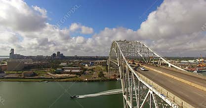 Corpus Christi Texas Gulf of Mexico Turning Basin Bridge