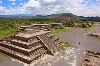 Teotihuacan pyramids near mexico city II