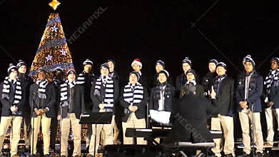 Childrens Choir at the Ellipse in Washington DC