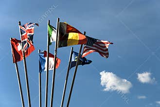 International flags