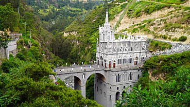 Las Lajas Sanctuary, Ipiales, Colombia