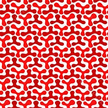 Abstract Blood Cells Seamless Pattern
