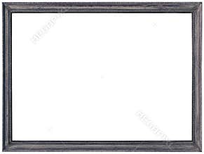 Grey Photo Frame Cutout
