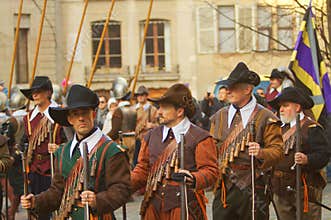 Musketeers with Arquebuse
