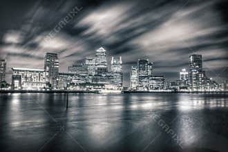 Canary Wharf skyline