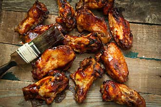 Bbq chicken wings