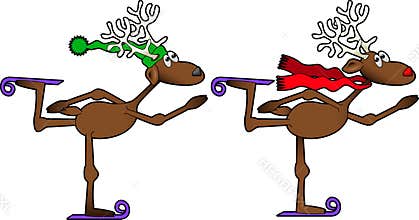Skating_deer