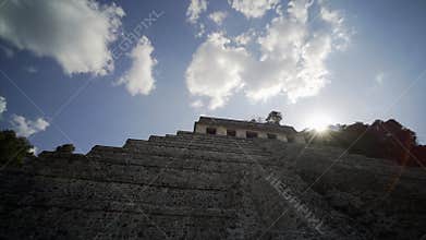 Mayan ruins in Palenque, Chiapas, Mexico