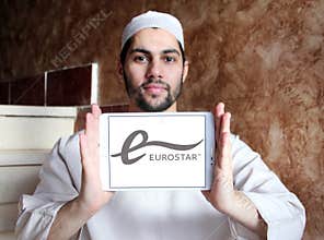 Eurostar railway service logo