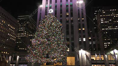 Ice skating Rockefeller Center Manhattan