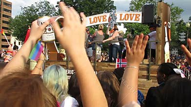 Titos Love Float at the Capital Pride Parade