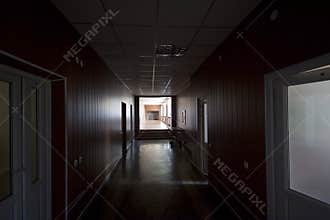 Long corridor