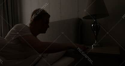 Waking up to an alarm