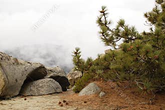 Buena vista viewponit in Sequoia national Park