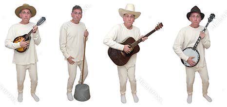 Funny Redneck Country Music Band - Humor