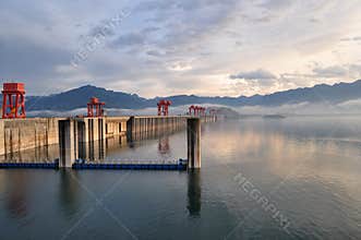 Dam at three gorges