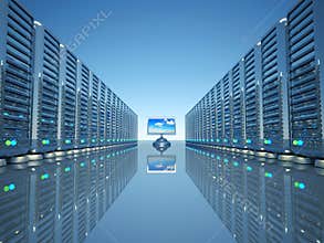 Network computer server