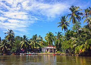 Madu Ganga River village