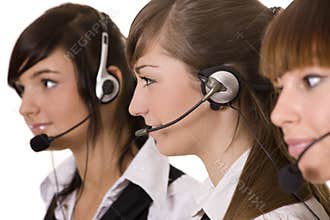 Happy call center