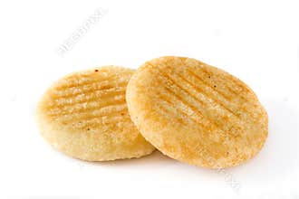 Arepas isolated. Venezuelan typical food