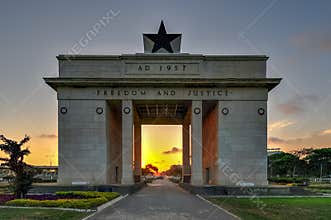 Independence Arch, Accra, Ghana