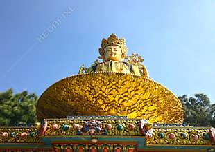 Amideva Buddha Park in Kathmandu