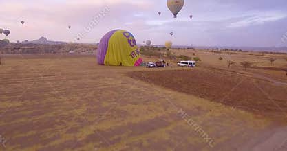 Balloon landing