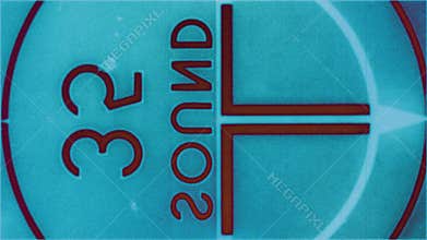 Film Leader Picture Start End 8mm 16mm Countdown COLOR