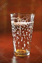Empty Beer Glass
