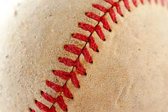 Sports Equipment old Baseball background texture