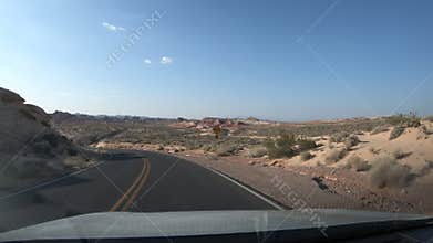 Rainbow Vista Road driving