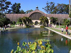 Botanical Building in Balboa Park, San Diego