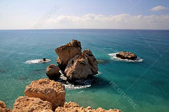 Aphrodite's Rock, Cyprus.