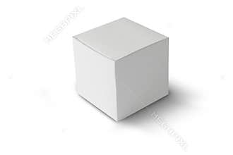 White paper box