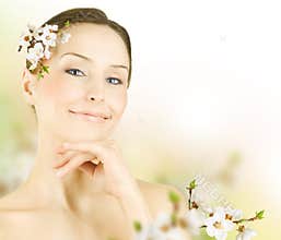 Beautiful Spring Woman