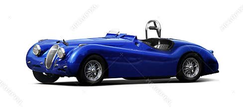 Sports car - Jaguar XK140