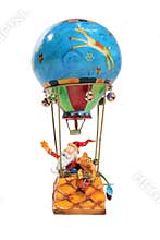 Christmas Hot Air Balloon