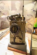 Old army field radio