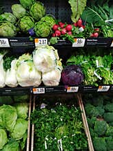 Grocery store produce