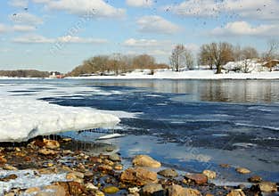 Early spring landscape