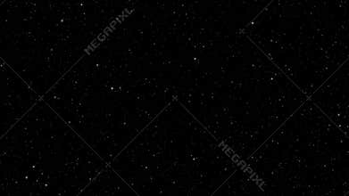 Night starry sky, space background flickering stars, cosmos. Animated space background, texture overlay. Seamless loop