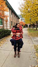 Giant Hug, Brother, Sister, College