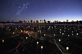 Field of Light of the artist Bruce Munro