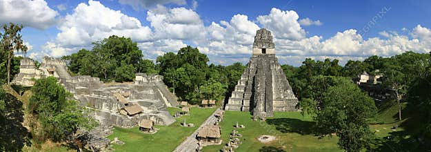 Tikal Temples