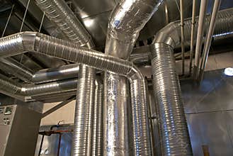 Ventilation pipes of an air condition