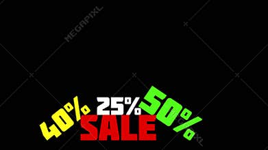 75% OFF sale promo banner special offer