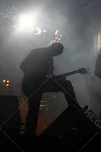 On Stage Rock Star silhouette
