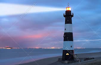 Lighthouse in the dusk
