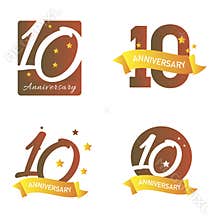 Anniversary banners